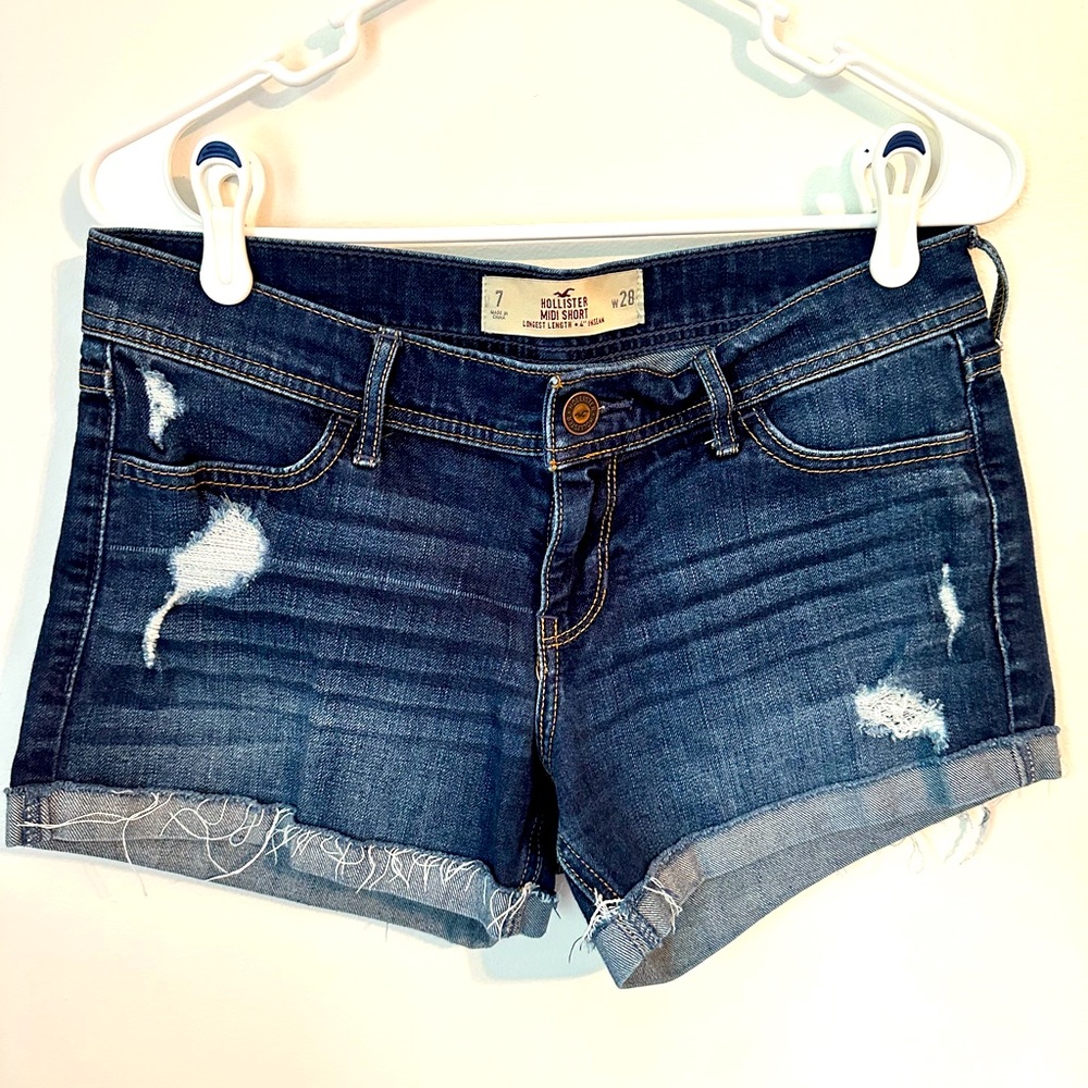 🔸 Hollister Midi Short 🔸